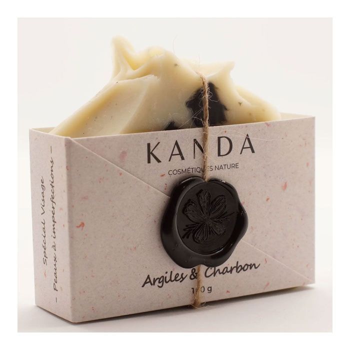 KANDA - Naturseife - Argiles & Charbon