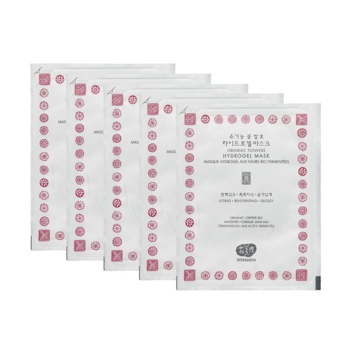 WHAMISA - Organic Flowers Hydrogel Facial Mask