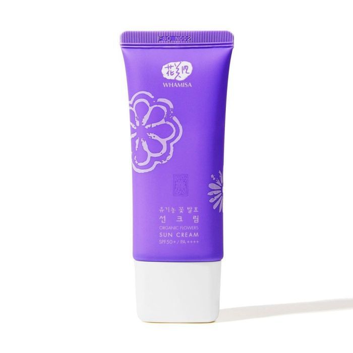 WHAMISA - Organic Flowers Sun Cream SPF 50+