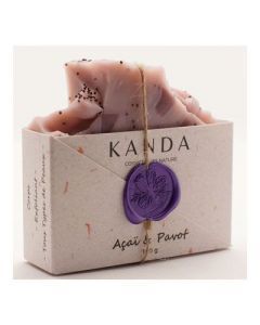 KANDA - Naturseife - Acai & Pavot