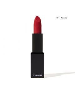 WHAMISA - Organic Flowers Lip Color - 101 - Feuerrot