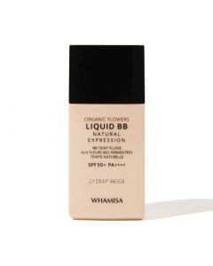 WHAMISA - Organic Flowers Liquid BB - 27 - Deep Beige